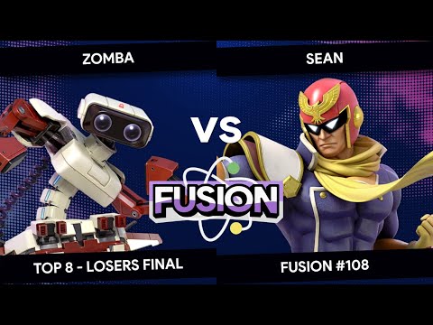 Fusion #108 - Zomba (R.O.B.) vs Sean (Captain Falcon) - Top 8 - Losers Final