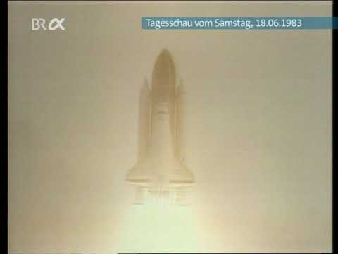 ARD Tagesschau vom 18.06.1983 - Shuttle STS-7 Start