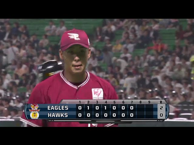 【7回裏】イーグルス・藤平が7イニングスを無失点抑える快投!! 2018/4/19 H-E