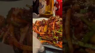 これが本場のタコキムチ! #韓国料理