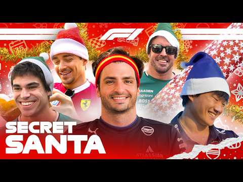 The F1 Grid Does Secret Santa 2025!