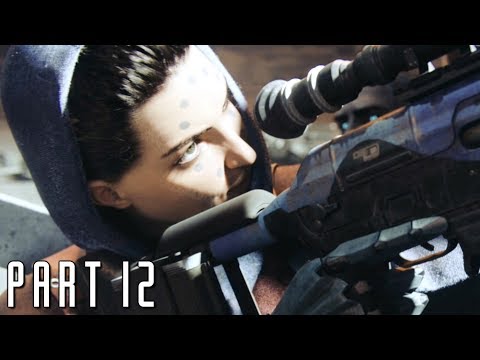 DESTINY 2 Walkthrough Gameplay Part 12 - The Almighty - Campaign Mission 12 (PS4 Pro)