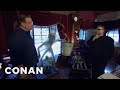 Andy Visits Guillermo Del Toro's Bleak House - CONAN on TBS Andy Visits Guillermo Del Toro's Bleak House - CONAN on TBS