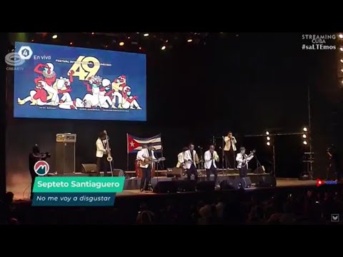 Concierto del Septeto Santiaguero en el Festival Cervantino