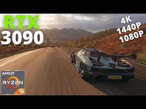Forza Horizon 4: RTX 3090 + Ryzen 9 5950X | 4K Gameplay | Max Settings