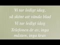 Stiftelsen - Idag lyrics 