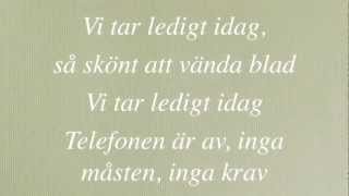 Stiftelsen - Idag lyrics