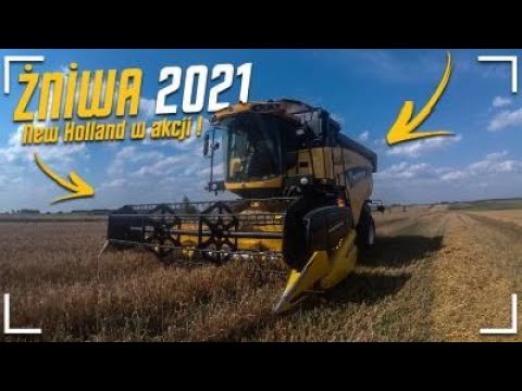 🔥ŻNIWA W GR RADZISZEWSKI Z FIRMĄ FHU ROLMIX✔[NEW HOLLAND CX 5080] ☆