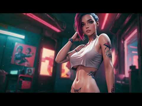 Temptation in the Night: Dark Synthwave Mix | Gaming Vibes for HellDivers & Cyberpunk 2077 🕹️🔮