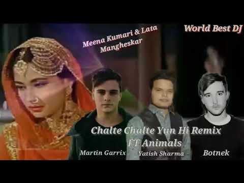 Chalte Chalte Yun  Remix FT Animals (Meena Kumari & Lata Mang Martin Garrix Dj yatish Sharma Botnek