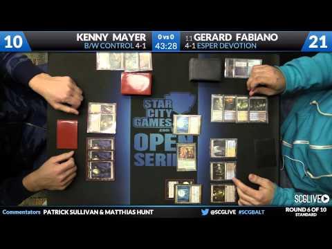SCGBALT - Standard - Round 6 - Kenny Mayer vs Gerard Fabiano