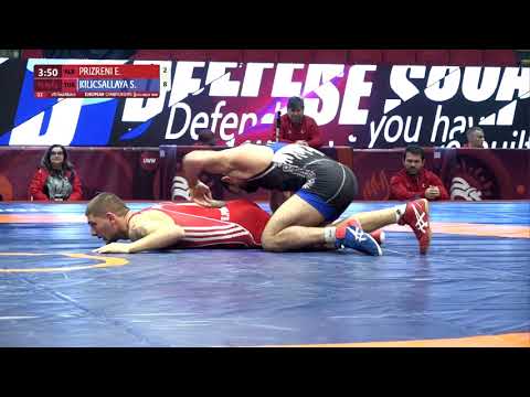 1/8 FS - 65 kg: E. PRIZRENI (ALB) v. S. KILICSALLAYA (TUR)