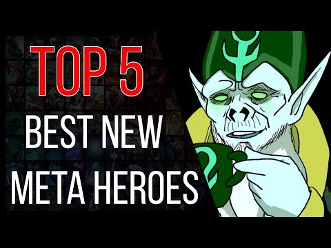 Top 5 best dota 2 heroes of patch 7.21b (low skill bracket)