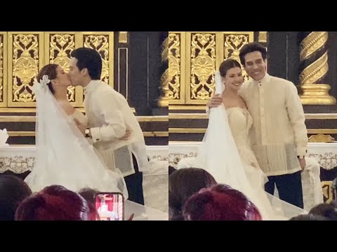 WEDDING of YANAH Laurel & RAFA Siguion-Reyna at Santuario de San Antonio! Best Wishes, NEWLYWEDS!!