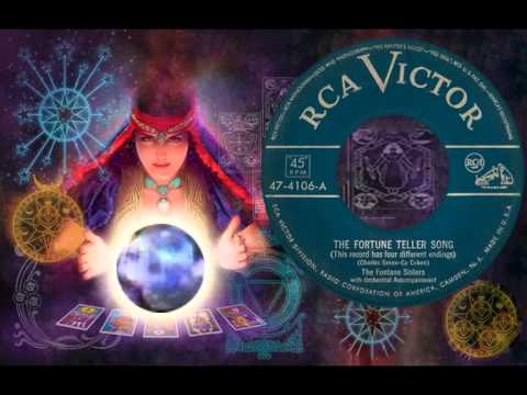 FONTANE SISTERS - Fortune Teller Song (1951) With Ending No. 1