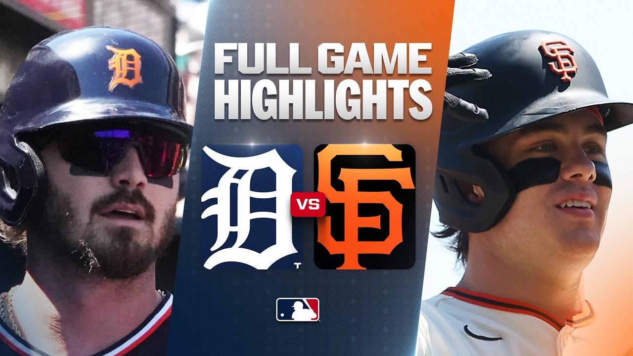 TIGERS vs. GIANTS: Official Full Game Highlights (August 9) | 2026 MLB Season