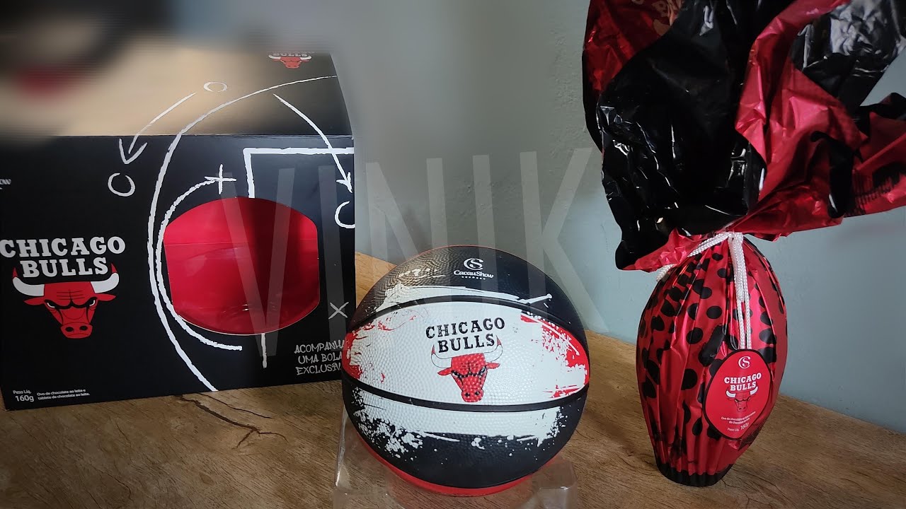 Ovo de Pascoa Nba 2023 cacau show chicago bulls unboxing