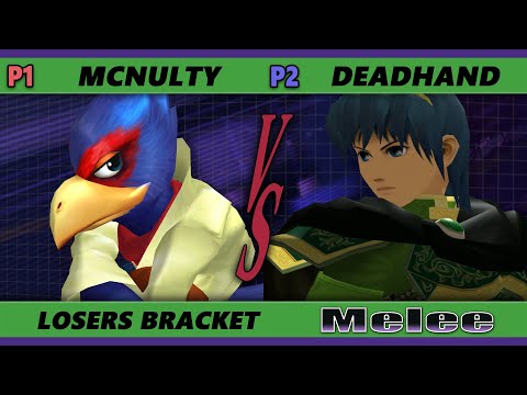 S@X 423 Losers Bracket - McNutly (Falco) Vs. deadhand (Marth, Fox) Smash Melee - SSBM