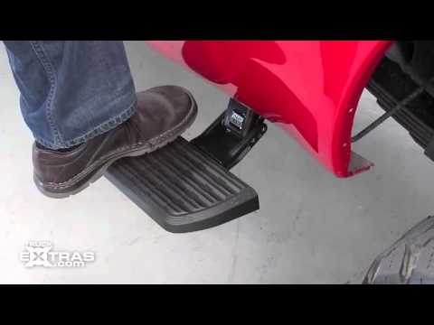 BedStep2™ Ret retractable Box-Side Truck Steps