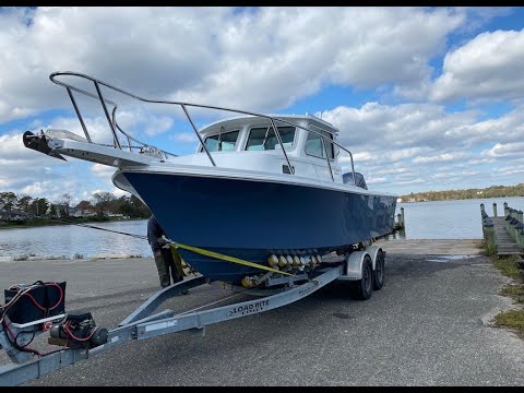 Sea trial of 2021 Parker 2320 SC SL (Deep V)