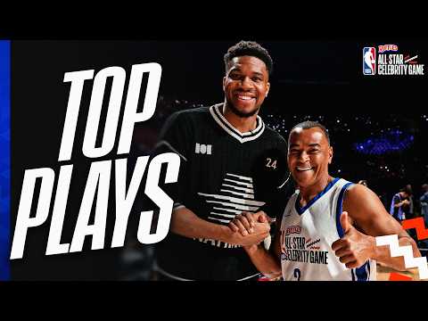 Team Giannis' TOP Plays of the 2026 Ruffles All-Star Celebrity Game 🔥