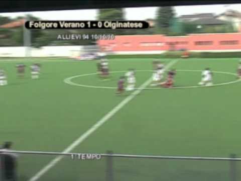 Folgore Verano - Olginatese (Allievi 94) 1° T. 10/10/10
