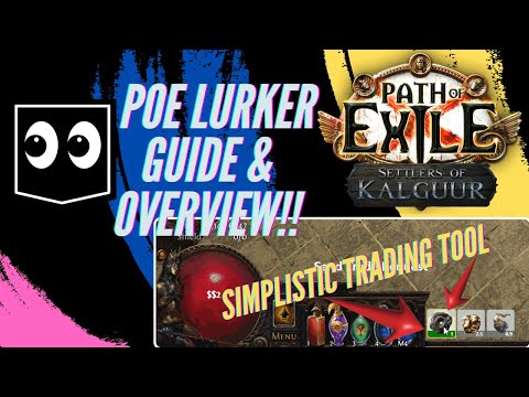 Path Of Exile - POE Lurker Trading Tool Guide / How To 1-Click Trades / Faster Trading / Simplistic!