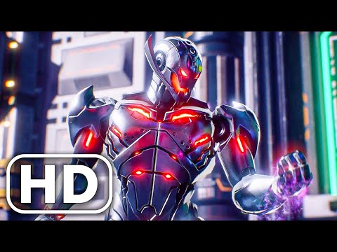 ​ULTRON OMEGA Vs Iron Man​, Thor, X, Dante Fight Scene Cinematic - Marvel vs Capcom Infinite