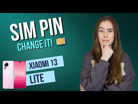 Xiaomi 13 Lite - How to Change SIM PIN • 📱 • 🔢 • 🔐 • Tutorial