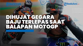 Dihujat Gegara Insiden Baju Terlepas saat Balapan MotoGP Catalunya 2021, Quartararo Lempar Sindiran