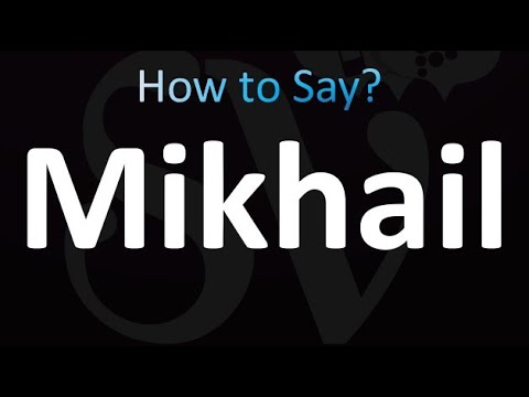 How to Pronounce Mikhail (correctly!)