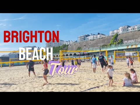 Visit to Brighton Beach, Sunny Day | England, UK | Dr Syed Sohaib