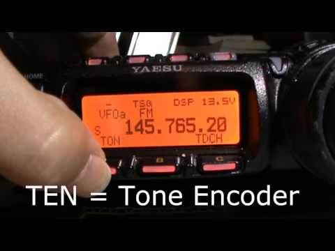 How to Programme a repeater into the Yaesu FT-857D