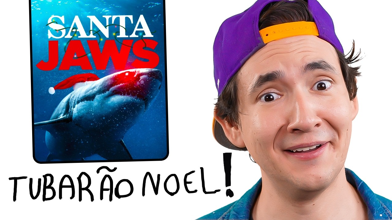 NÃO ASSISTA ESSE FILME! TUBARÃO NOEL (SANTA JAWS)