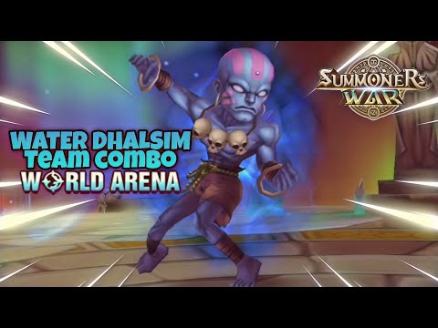 Water Dhalsim Team Combo in World Arena Ep. 2 - Summoners War