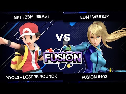 Fusion #103 - Beast (Pokemon Trainer) vs WebbJP (Sheik) - Pools - Losers Round 6