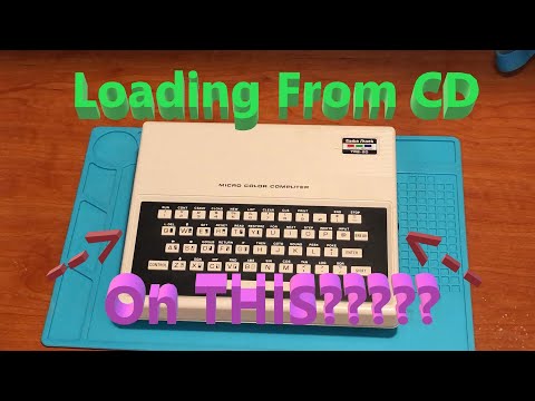 Giving My TRS-80 MC-10 A CD Drive *Sort of* (#SepTandy)