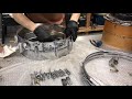 Steve Maxwell Vintage Drums - Harold Jones Ludwig Super Sensitive Snare Cleaning Time Lapse!