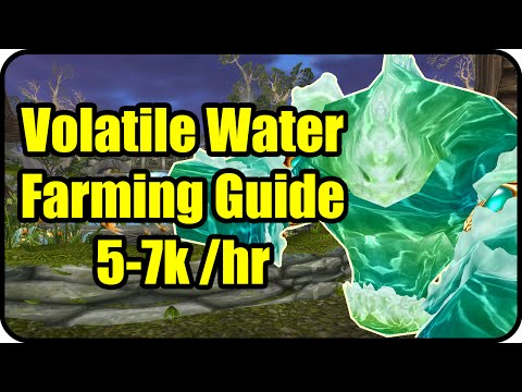 WoW Gold Farming Patch 6.2.4: Volatile Water Gold Making - Potion Farming Guide - WoD Gold Guide