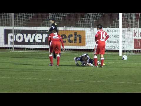 Hannah Kunschert trifft zum 0:5 (87.Minute)