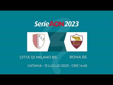 CITTA' DI MILANO-ROMA - Serie A