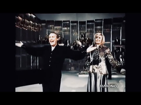 Mario Del Monaco & Raffaella Carrà - Rai 1974 -Video a Colori - Felicità ta ta