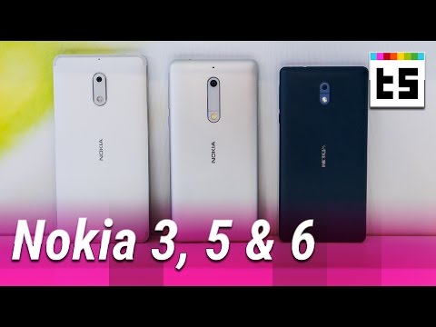 Hands-on: Nokia 3, Nokia 5 und Nokia 6 deutsch | TechStage