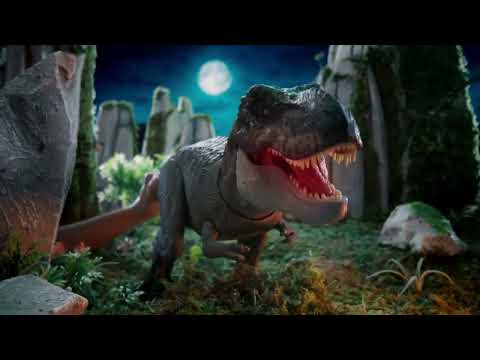 Jurassic World Rumble N Rampage Distortus Rex and Power Devour Trex | Ad