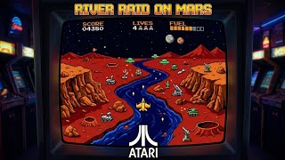 River Raid on Mars - Atari 8Bit