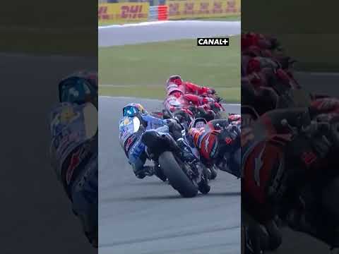 La terrible chute d'Alex Marquez l'an passé 😳 #DutchGP #motogp