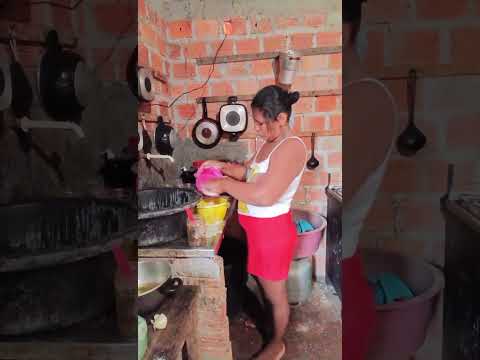 lavando a louça #timbiras #Timbiras#do Maranhão
