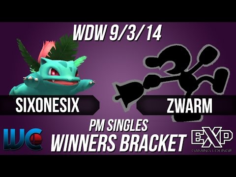 WDW 9/3/14 - Sixonesix (Ivysaur) vs. Zwarm (Game and Watch/Peach) PM Winners Bracket