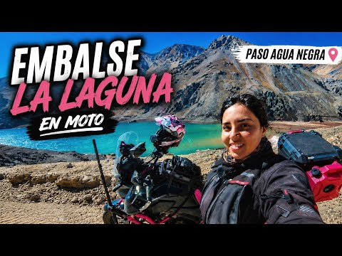 En moto hasta el EMBALSE LA LAGUNA por el Paso Agua Negra, región de Coquimbo
