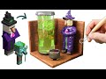 2D To 3D Making Minecraft Resin Diorama